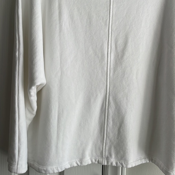 Eileen Fisher white sweatshirt - Picture 5 of 8